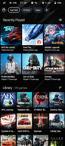 The Arcade · Game Hub Launcher - Tangkapan Layar 2