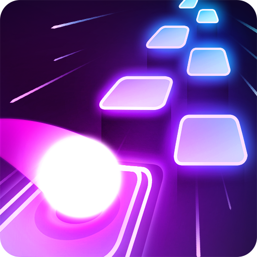 Tiles Hop Bola Musik Permainan