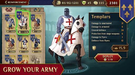 Timelines: Medieval War TBS - Tangkapan Layar 3