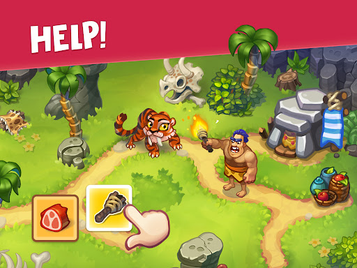 Tribe Dash - Time management - Tangkapan Layar 1