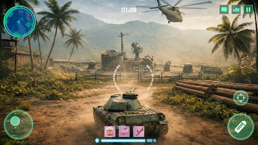 War Machines：Tanks Battle Game - Tangkapan Layar 6