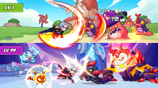 Warrior of Light: Idle RPG 0.5.9 APK - Tangkapan Layar 1