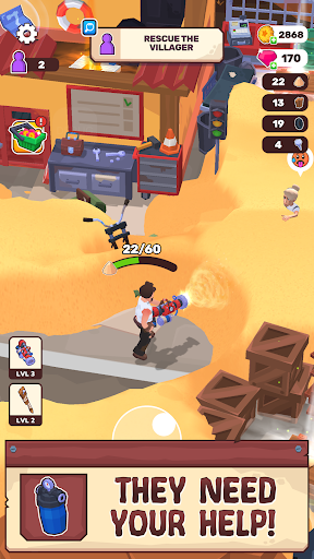 Wasteland Life: Survival Idle - Tangkapan Layar 1