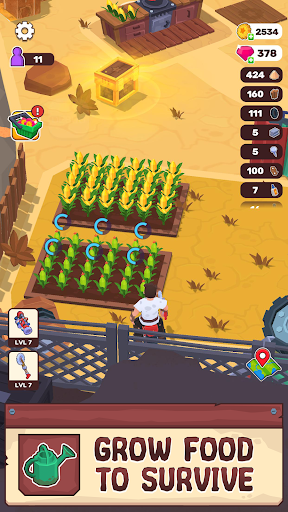 Wasteland Life: Survival Idle - Tangkapan Layar 3