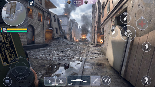 World War 2 (WW2)－Tembakan FPS - Tangkapan Layar 3