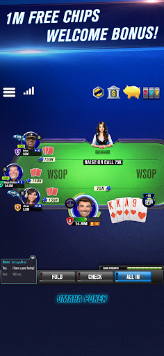 WSOP Poker Texas Holdem Game - Tangkapan Layar 7